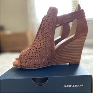Cole Haan Brown Wedges
